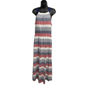 Gymboree Moms maxi sun Dress  size 10 red white & blue New without tags